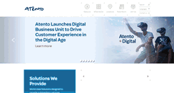 Desktop Screenshot of maroc.atento.com