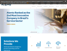Tablet Screenshot of brasil.atento.com